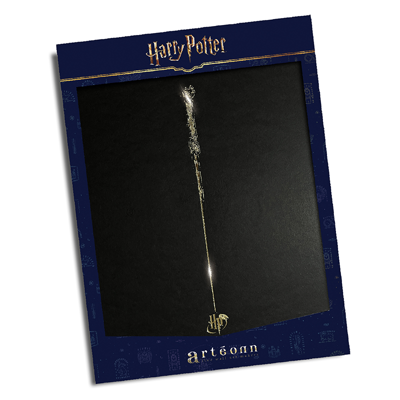 Harry Potter Artprint Arteonn La Baguette Letterpress 30X40cm